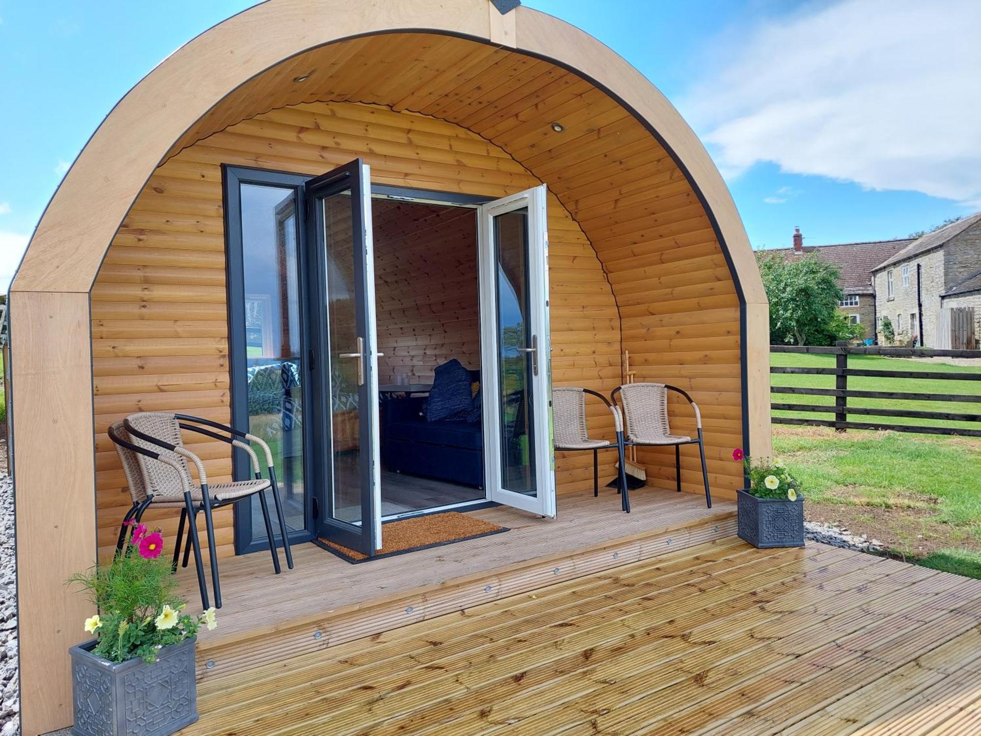 High Whashton Springs Glamping Pod, Richmond Yorks 아파트 외부 사진